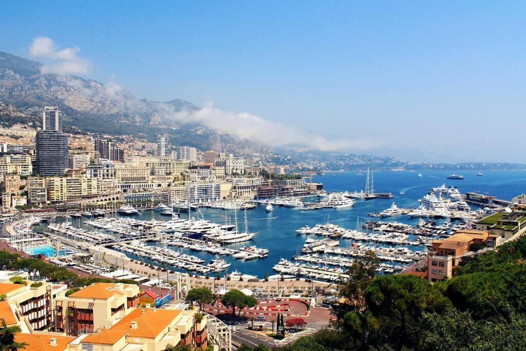 French Riviera: Seafront Apt & Pool Near Monaco Roquebrune-Cap-Martin Exterior photo